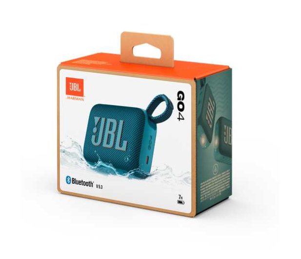 JBL GO 4 Niebieski - 1264034 - zdjęcie 4